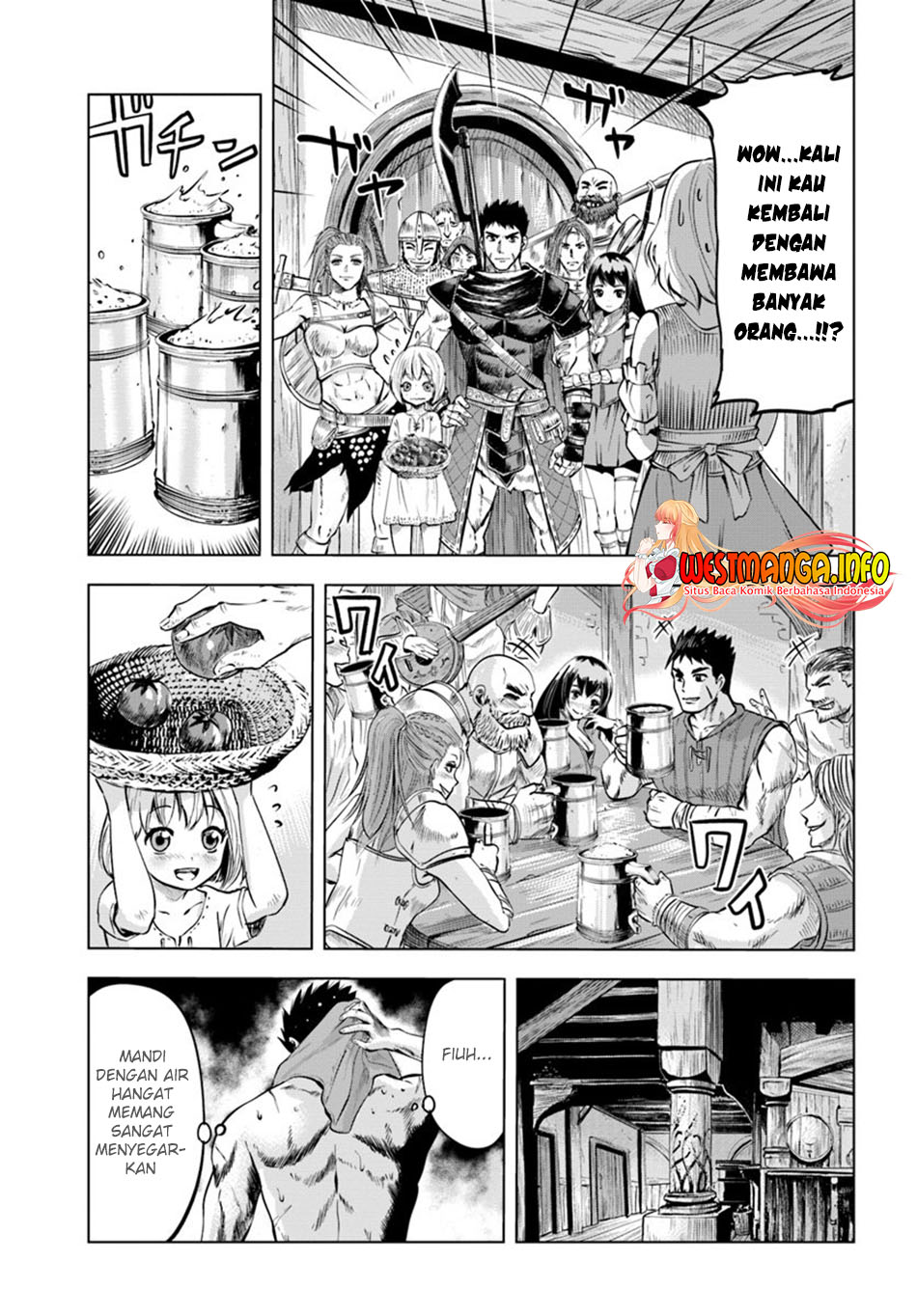 Oukoku E Tsuzuku Michi Chapter 06.2 Bahasa Indonesia